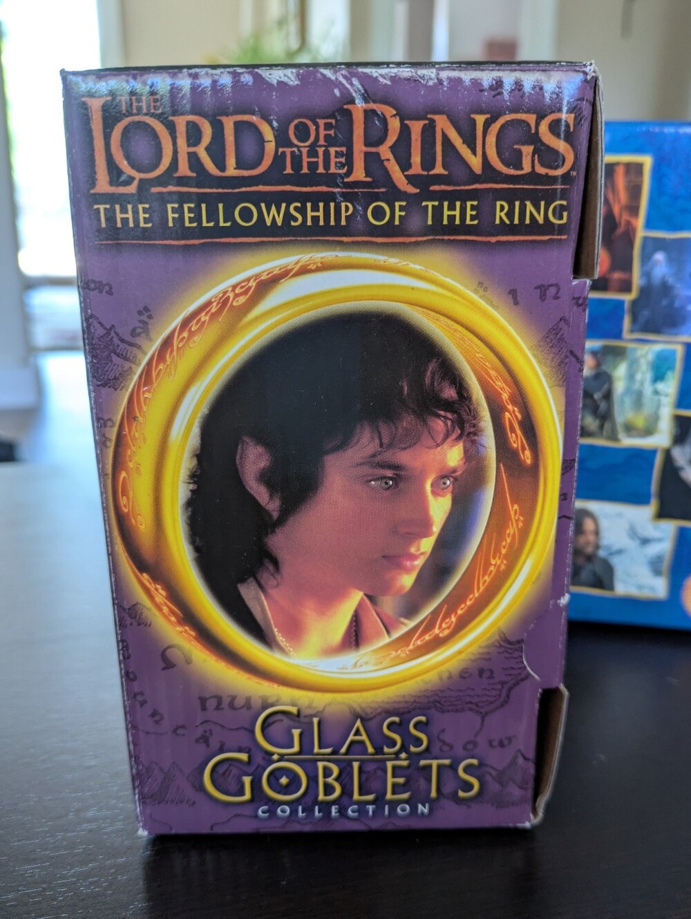 VTG The Lord Of The Rings "Frodo" Light-Up Glass Goblet